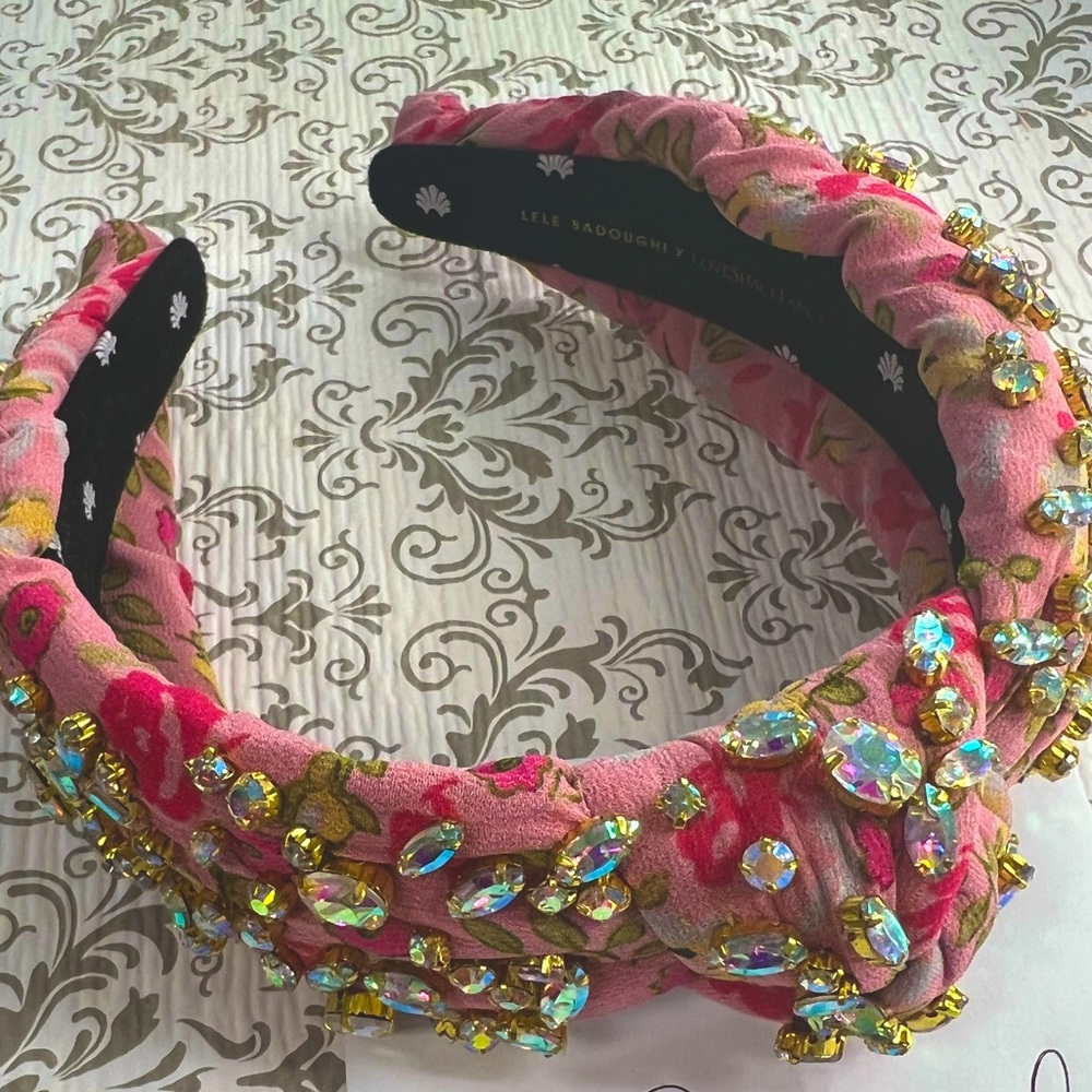 🦄 Lele Sadoughi x Loveshackfancy Aztec Headband 🦄